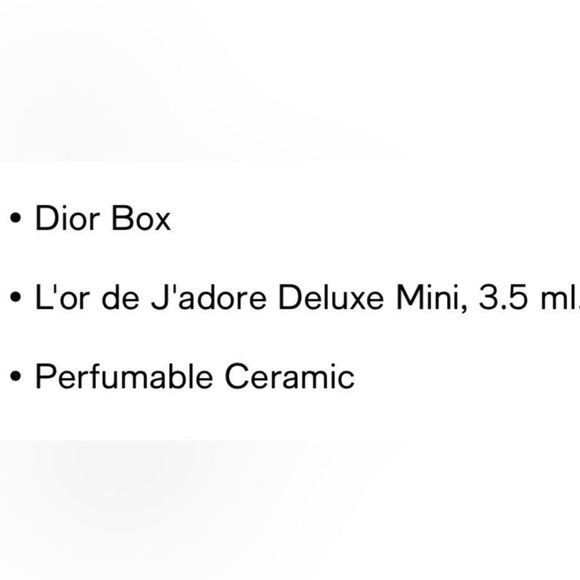 Jadore Dior perfum and tag - Picture 3 of 7